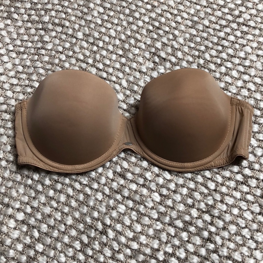 Strapless Tan Bra